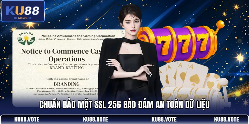 Chuẩn bảo mật SSL 256 bảo đảm an toàn dữ liệu
