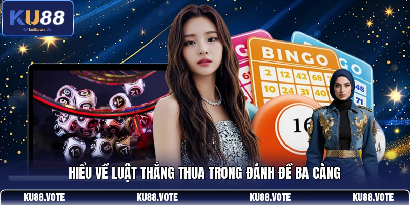 Hiểu về luật thắng thua trong đánh đề ba càng
